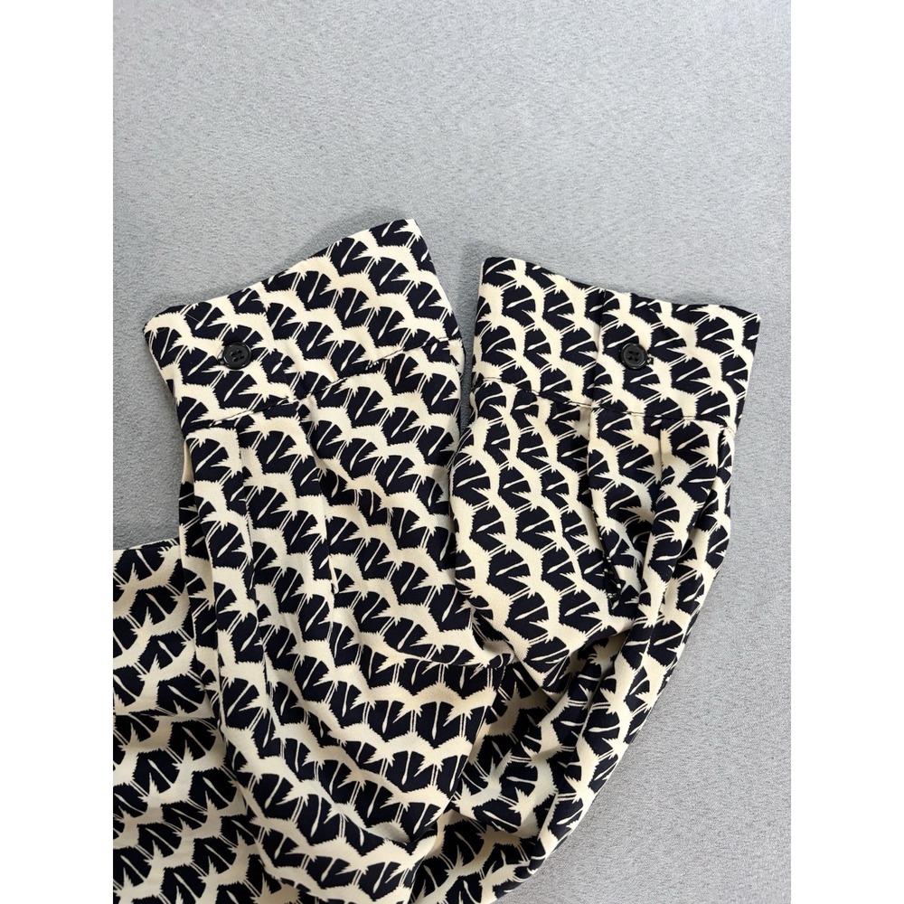 Maeve Anthropologie Selva Button Front Dropwaist‎ Bird Print Tunic Top L Peplum - Picture 12 of 14